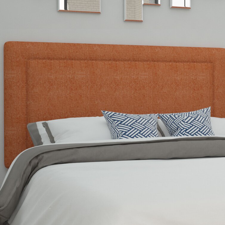 Cansler upholstered panel deals headboard